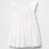 Kleid mit Lochstickerei für Babys und Kleinkinder