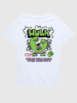 Kleinkind Marvel The Incredible Hulk Doodle Kurzarm-T-Shirt mit Grafik