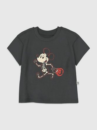 Kleinkind Mickey Mouse Halloween Grafik T-Shirt