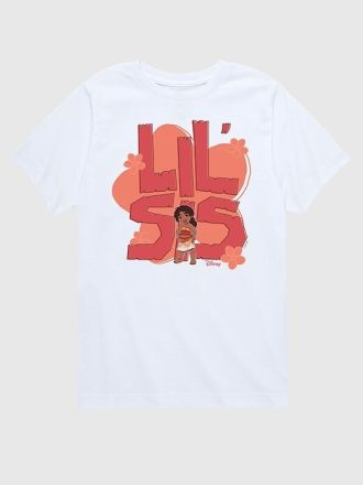 Kleinkind Moana 2 Lil Sis Simea Kurzarm-T-Shirt mit Grafik