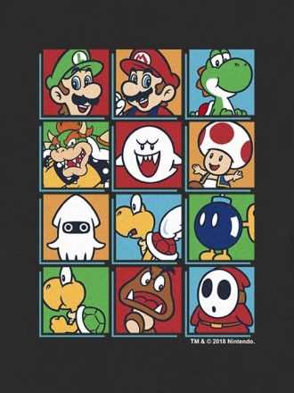 Kleinkind Nintendo Charakter Box Up Grafik T-Shirt