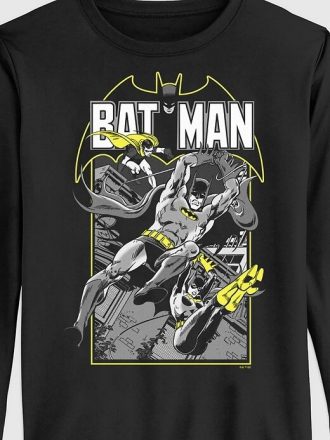 Kleinkinder DC Comics Batman Grafik Langarm-T-Shirt
