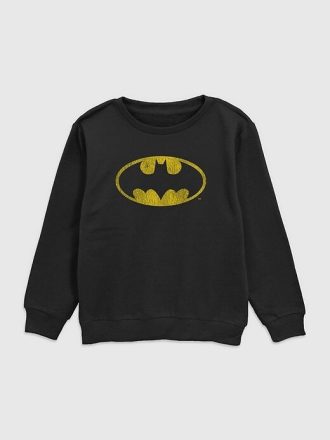 Kleinkinder DC Comics Batman Vintage Logo Grafik Rundhals-Sweatshirt