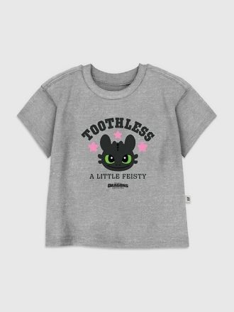 Kleinkinder Drachenzähmen leicht gemacht Ohnezahn Fiesty Grafik T-Shirt