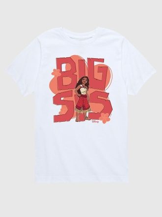 Kleinkinder Moana 2 Big Sis Moana Kurzarm-T-Shirt mit Grafik