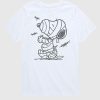 Kleinkinder Peanuts Snoopy Mummy und Fledermäuse Kurzarm-T-Shirt Kleinkinder Peanuts Snoopy Mummy und Fledermäuse Kurzarm-T-Shirt