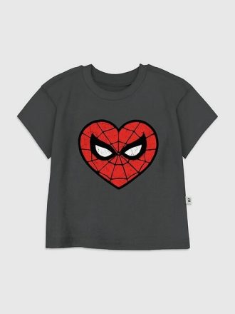 Kleinkinder T-Shirt mit Spidey-Herz-Grafik