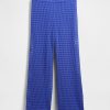 Knöchelhose aus 100 % Baumwolle mit Häkeldetails Knöchelhose aus 100 % Baumwolle mit Häkeldetails