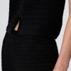 Knöchelhose aus 100 % Baumwolle mit Häkeldetails Knöchelhose aus 100 % Baumwolle mit Häkeldetails