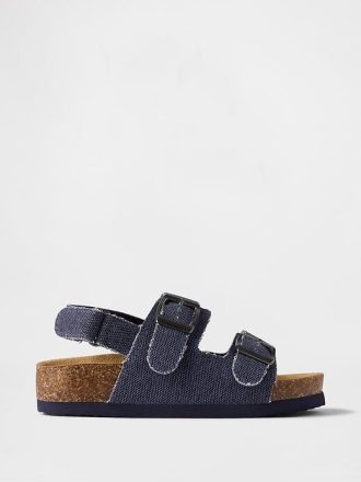 Kork-Sandalen für Kleinkinder mit Schnalle