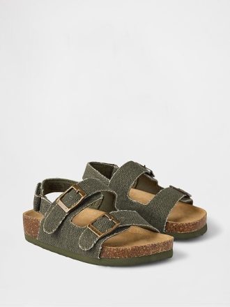 Kork-Sandalen für Kleinkinder mit Schnalle