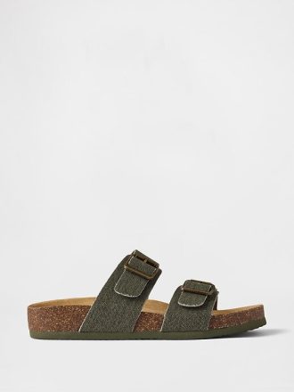 Kork-Sandalen mit Schnalle für Kinder