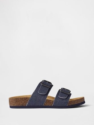 Kork-Sandalen mit Schnalle für Kinder