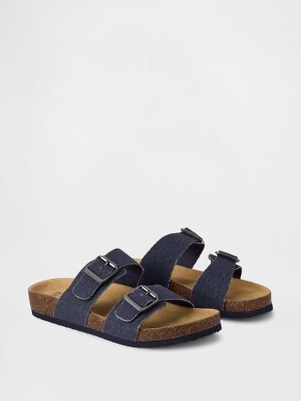 Kork-Sandalen mit Schnalle für Kinder