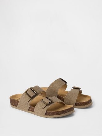 Kork-Sandalen mit Schnalle für Kinder