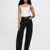 Kurzes Camisole aus engem Strick Kurzes Camisole aus engem Strick