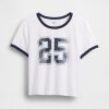 Kurzes Grafik-T-Shirt Kurzes Grafik-T-Shirt