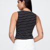 Kurzes Jersey-Tanktop aus CloseStrick Kurzes Jersey-Tanktop aus CloseStrick