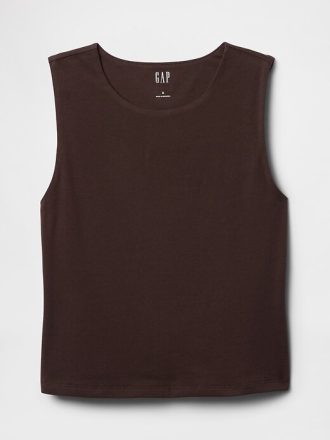 Kurzes Jersey-Tanktop aus CloseStrick
