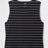 Kurzes Jersey-Tanktop aus CloseStrick Kurzes Jersey-Tanktop aus CloseStrick