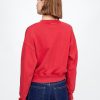 Kurzes Sweatshirt aus schwerem French Terry Kurzes Sweatshirt aus schwerem French Terry