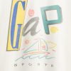 Kurzes T-Shirt mit Gap-Logo Kurzes T-Shirt mit Gap-Logo