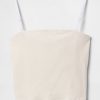 Kurzes Tube-Top aus engem Strick Kurzes Tube-Top aus engem Strick