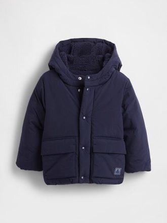 Kuschelige Pufferjacke für Babys und Kleinkinder