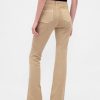 Lange und schmale Twill-Hose mit niedriger Leibhöhe Lange und schmale Twill-Hose mit niedriger Leibhöhe