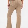 Lange und schmale Twill-Hose mit niedriger Leibhöhe Lange und schmale Twill-Hose mit niedriger Leibhöhe