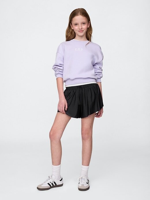 Laufshorts mit Schmetterlingssaum für Kinder Laufshorts mit Schmetterlingssaum für Kinder