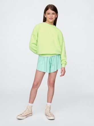 Laufshorts mit Schmetterlingssaum für Kinder