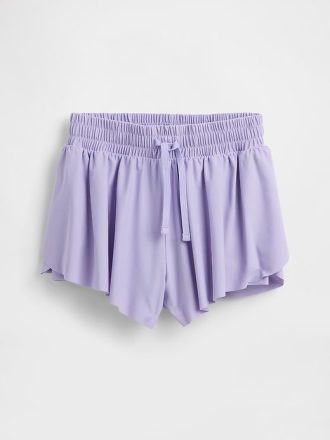 Laufshorts mit Schmetterlingssaum für Kinder
