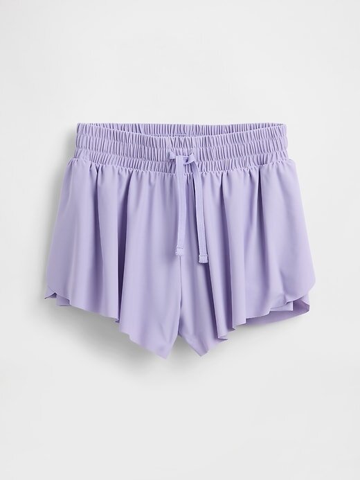 Laufshorts mit Schmetterlingssaum für Kinder Laufshorts mit Schmetterlingssaum für Kinder