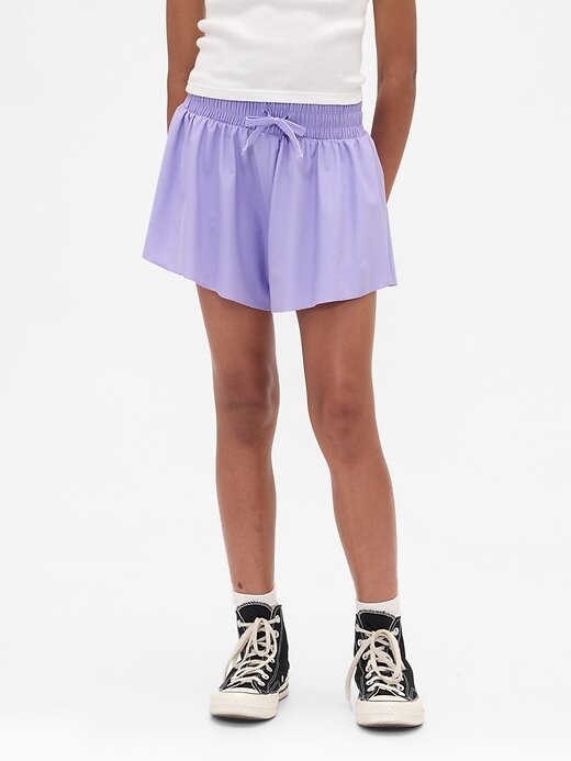 Laufshorts mit Schmetterlingssaum für Kinder Laufshorts mit Schmetterlingssaum für Kinder