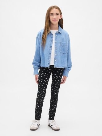 Leggings mit Blumenmuster für Kinder