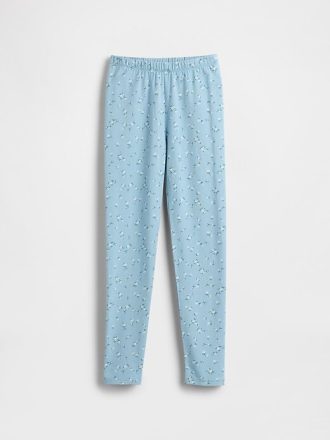 Leggings mit Blumenmuster für Kinder