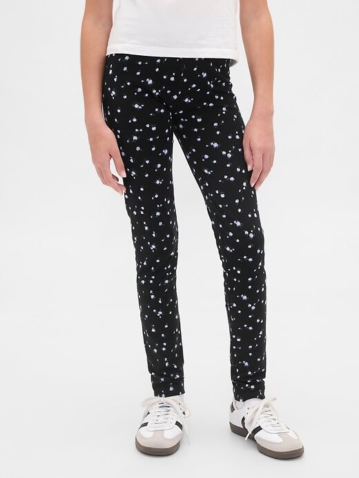 Leggings mit Blumenmuster für Kinder Leggings mit Blumenmuster für Kinder