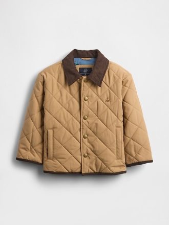 Leichte gesteppte Feldjacke für Babys und Kleinkinder