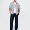 Leinen-Baumwoll-Khakis Leinen-Baumwoll-Khakis