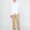 Leinen-Baumwoll-Khakis Leinen-Baumwoll-Khakis
