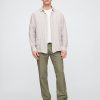 Leinen-Baumwoll-Khakis Leinen-Baumwoll-Khakis
