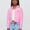 Lilo & Stitch – Kurzer French-Terry-Kapuzenpullover mit Reißverschluss für Kinder Lilo & Stitch – Kurzer French-Terry-Kapuzenpullover mit Reißverschluss für Kinder