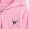 Lilo & Stitch – Kurzer French-Terry-Kapuzenpullover mit Reißverschluss für Kinder Lilo & Stitch – Kurzer French-Terry-Kapuzenpullover mit Reißverschluss für Kinder