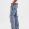Lockere, gerade Carpenter-Jeans Lockere, gerade Carpenter-Jeans