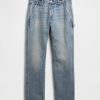 Lockere, gerade Carpenter-Jeans Lockere, gerade Carpenter-Jeans
