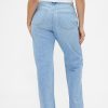 Lockere, gerade geschnittene Jeans mit hohem Bund Lockere, gerade geschnittene Jeans mit hohem Bund