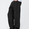 Lockere Hose aus Leinen-Baumwolle im Fischgrätenmuster der 90er Lockere Hose aus Leinen-Baumwolle im Fischgrätenmuster der 90er