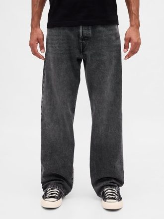 Lockere Jeans im 90er-Jahre-Stil