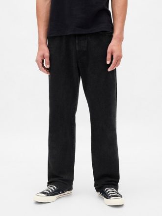 Lockere Jeans im 90er-Jahre-Stil